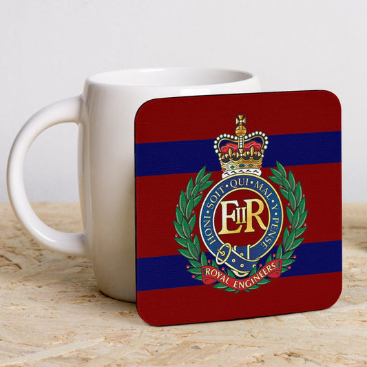 Coasters Square Coasters - Royal Engineers Coaster / Set of 6 Royal Engineers Coasters (6)