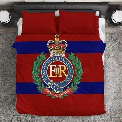 duvet UK Super King Royal Engineers Duvet Cover Bedset