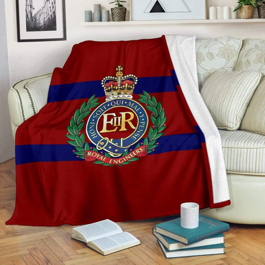 fleece blanket Youth (56 x 43 inches / 140 x 110 cm) Royal Engineers Fleece Blanket