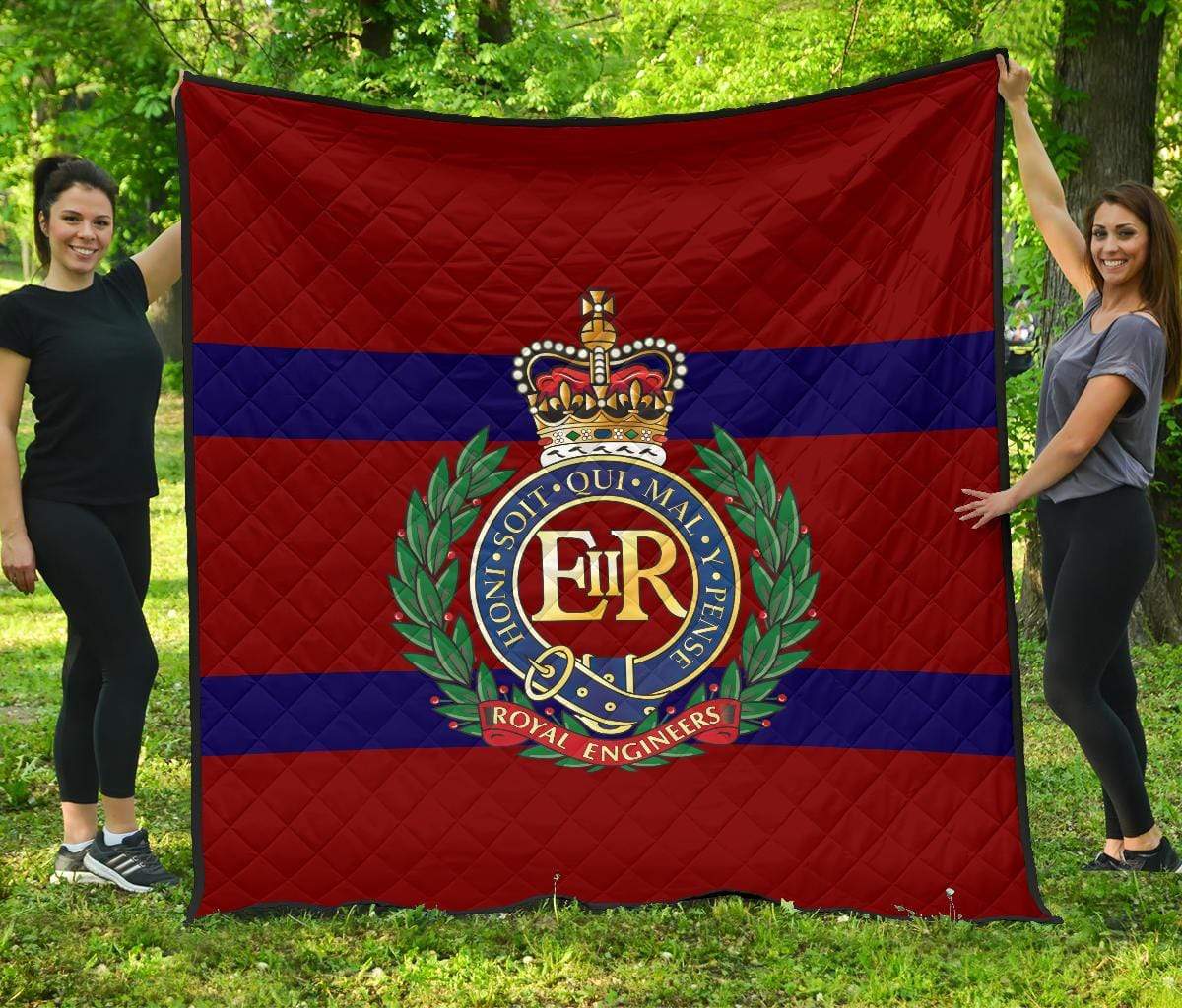quilt Royal Engineers Quilted Blanket