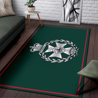 rug Large (5 X 8 FT) Royal Green Jackets Mat