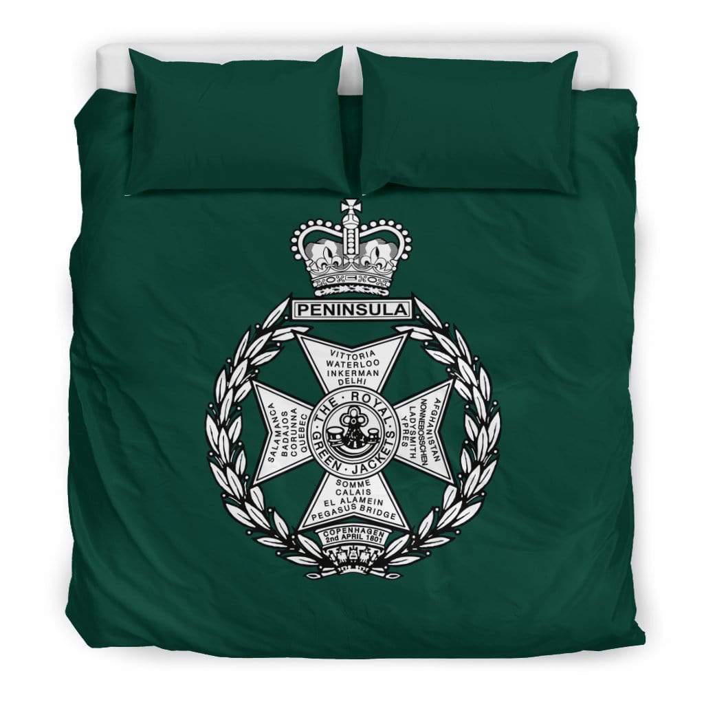 duvet UK King Royal Green Jackets (RGJ) Duvet Cover Bedset