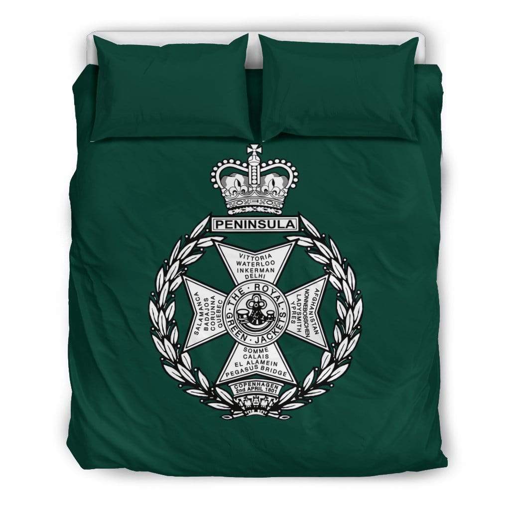 duvet UK Double Royal Green Jackets (RGJ) Duvet Cover Bedset