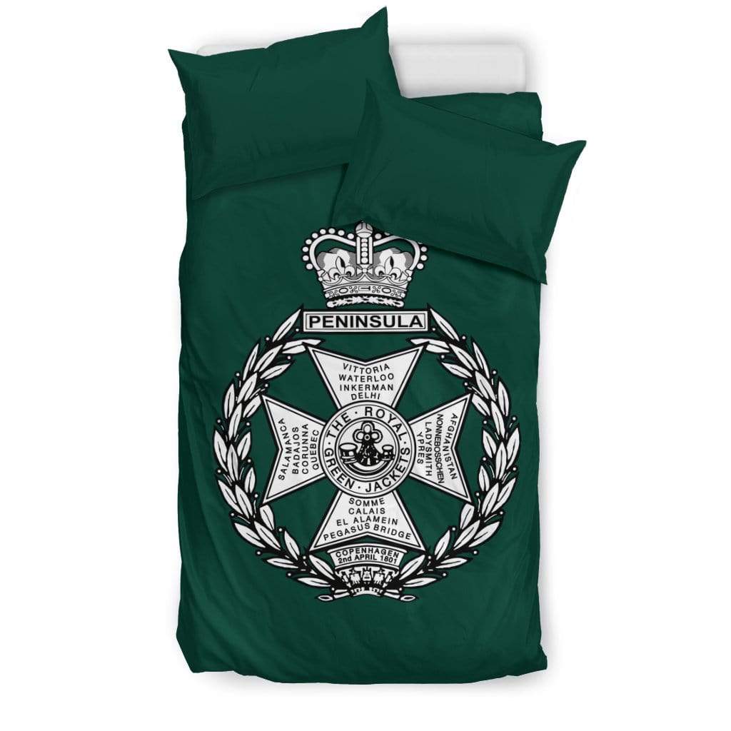 duvet UK Single Royal Green Jackets (RGJ) Duvet Cover Bedset