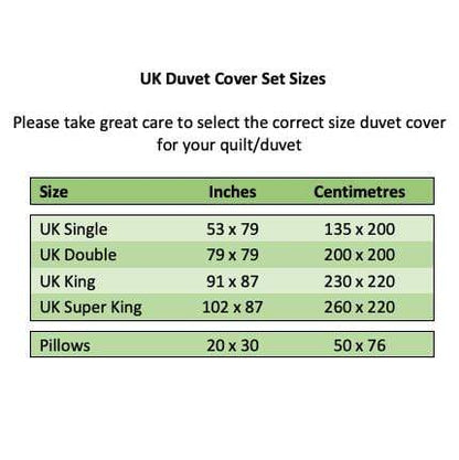 duvet Royal Green Jackets (RGJ) Duvet Cover Bedset