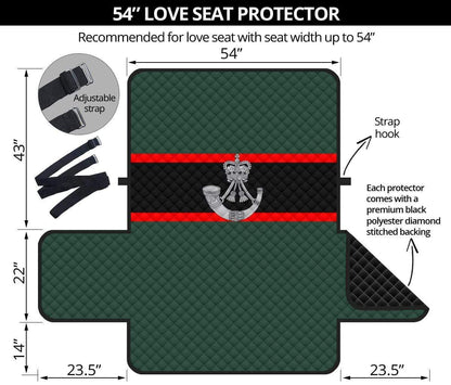 sofa protector 54" Sofa Protector - Royal Gurkha Rifles 2-Seat Sofa Protector / 54 Inch Sofa Royal Gurkha Rifles 2-Seat Sofa Protector