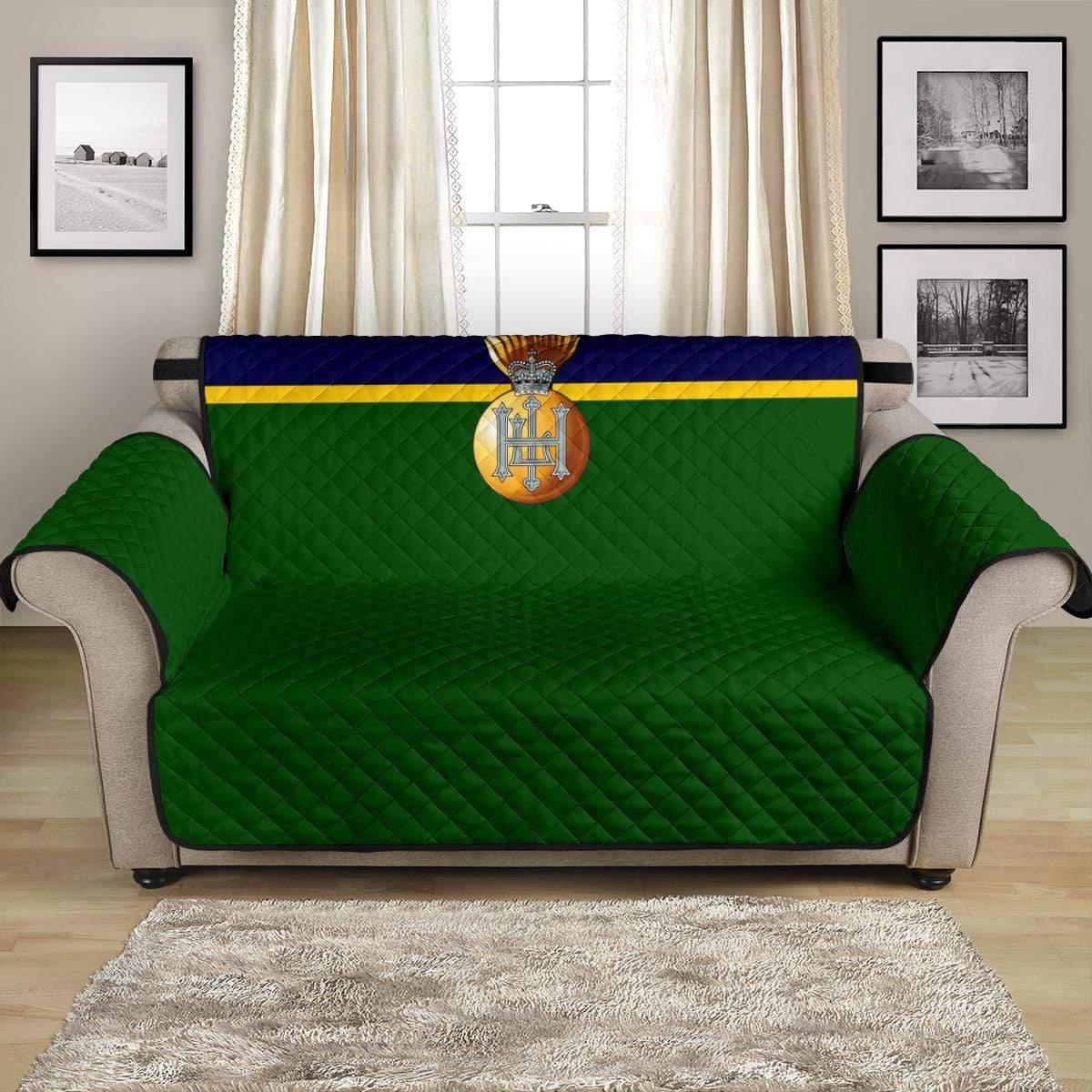 sofa protector 54" Sofa Protector - Royal Highland Fusiliers 2-Seat Sofa Protector / 54 Inch Sofa Royal Highland Fusiliers 2-Seat Sofa Protector