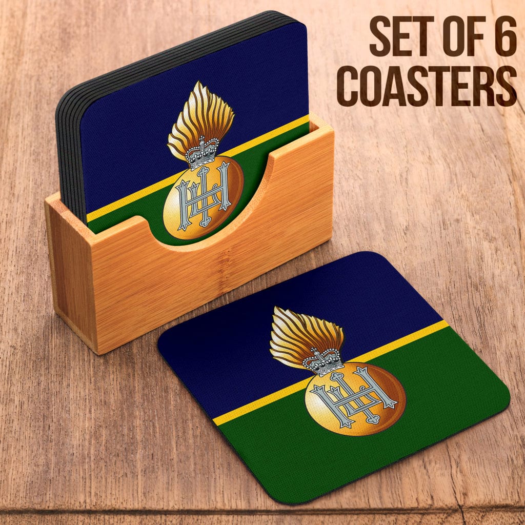 Coasters Square Coasters - Royal Highland Fusiliers Coasters (6) / Set of 6 Royal Highland Fusiliers Coasters (6)