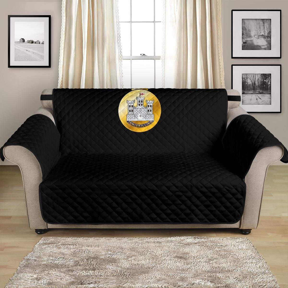 sofa protector 54" Sofa Protector - Royal Inniskilling Fusiliers 2-Seat Sofa Protector / 54 Inch Sofa Royal Inniskilling Fusiliers 2-Seat Sofa Protector