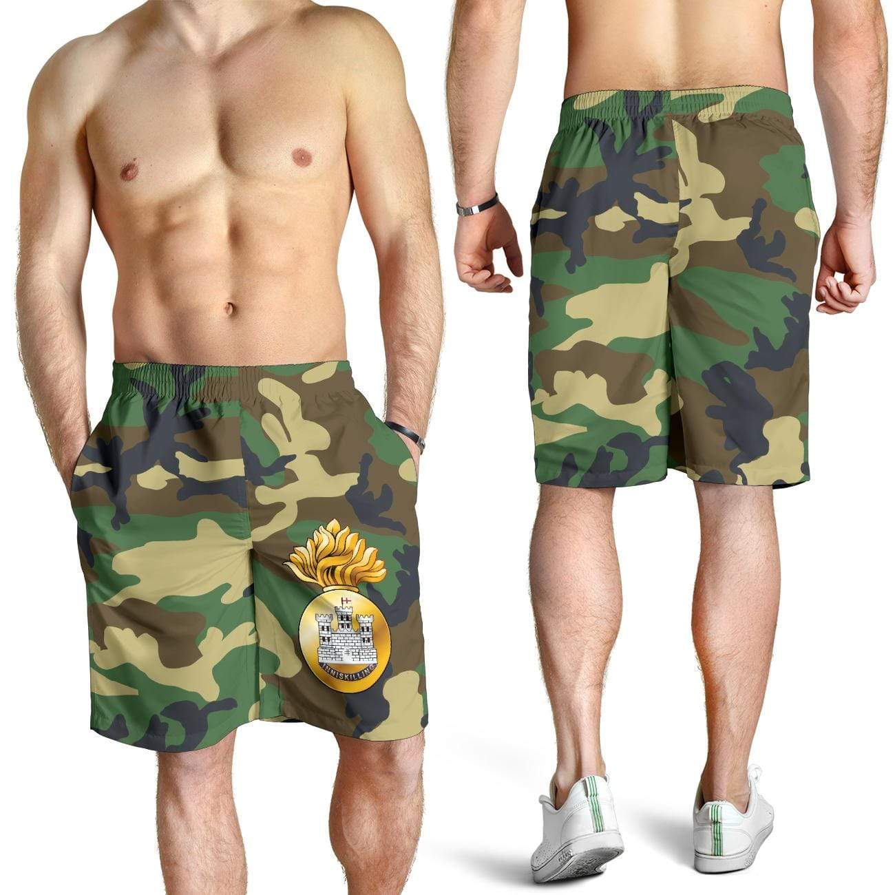 shorts S Royal Inniskilling Fusiliers Camo Men's Short