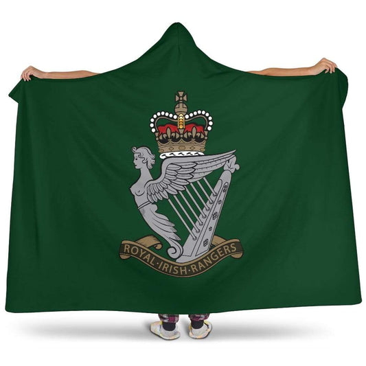 premium hooded blanket Royal Irish Rangers Premium Hooded Blanket