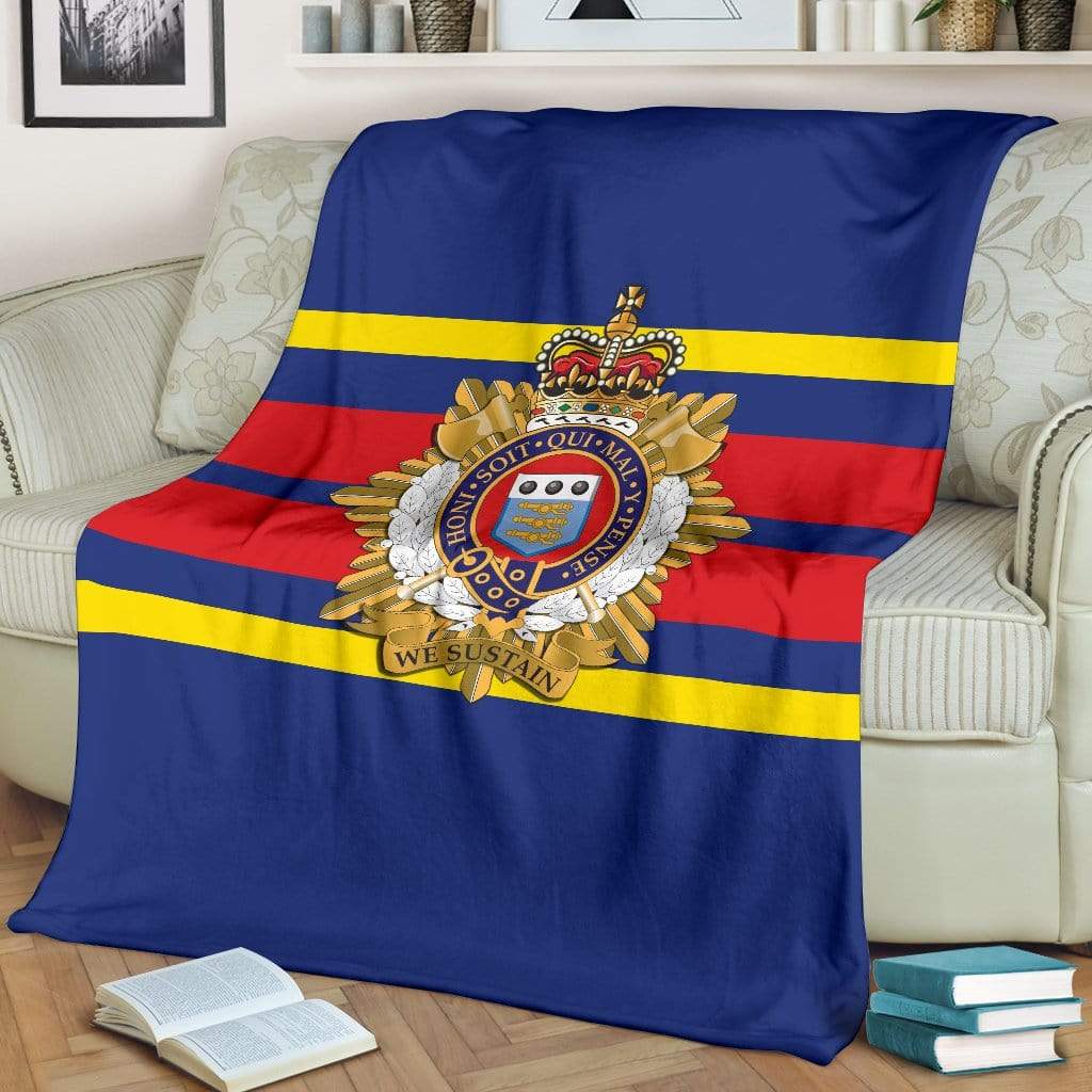 fleece blanket Youth (56 x 43 inches / 140 x 110 cm) Royal Logistics Corps Fleece Blanket