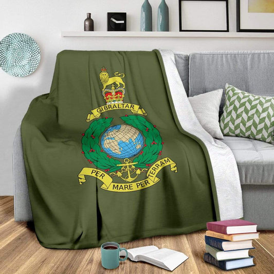 fleece blanket Youth (56 x 43 inches / 140 x 110 cm) Royal Marine Fleece Blanket