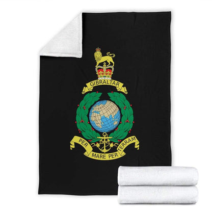 fleece blanket Royal Marine Fleece Blanket (Black)