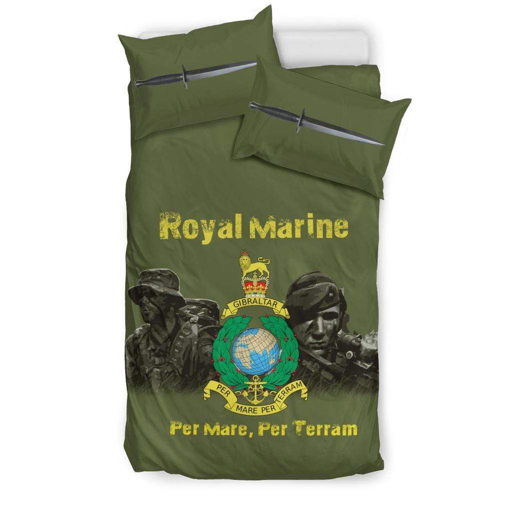 duvet UK Single Royal Marine Green Duvet Cover Set