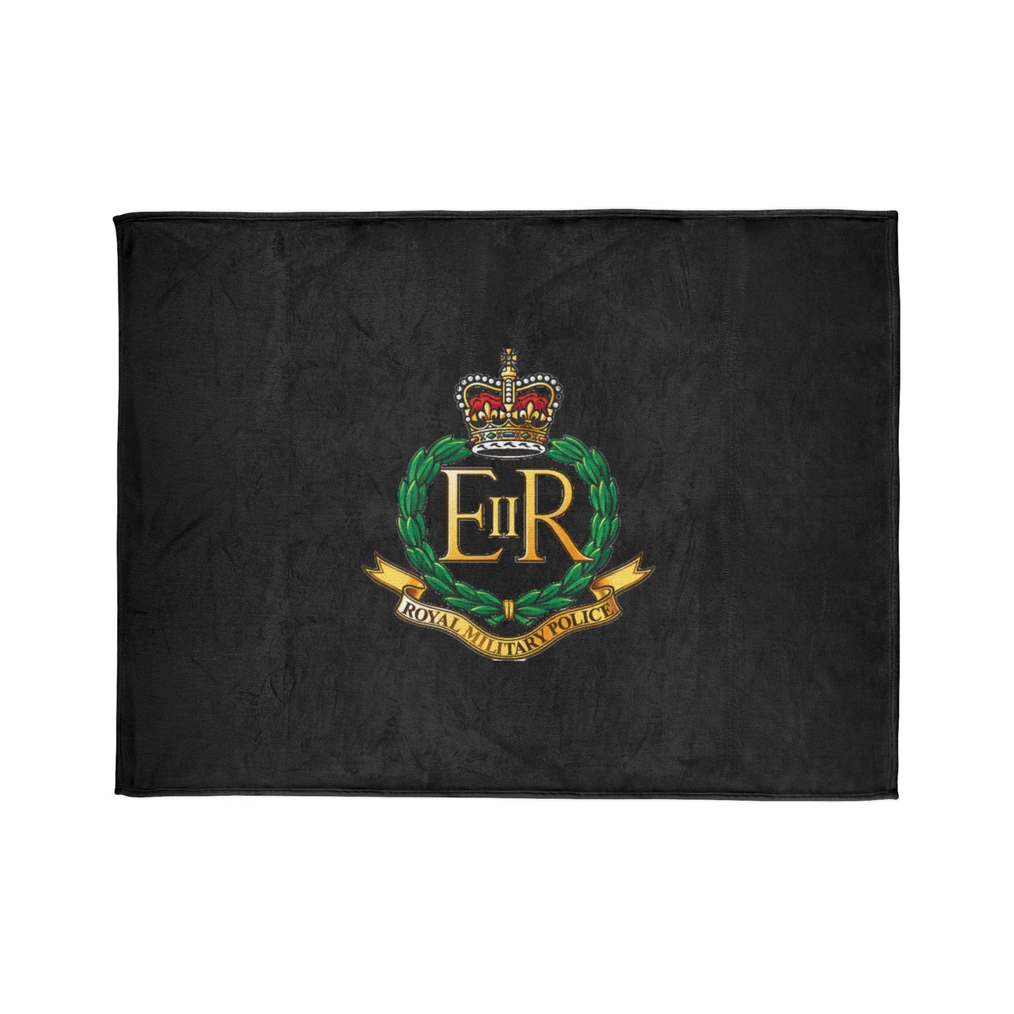 Fleece Blanket Royal Military Police Fleece Blanket (Black Background)