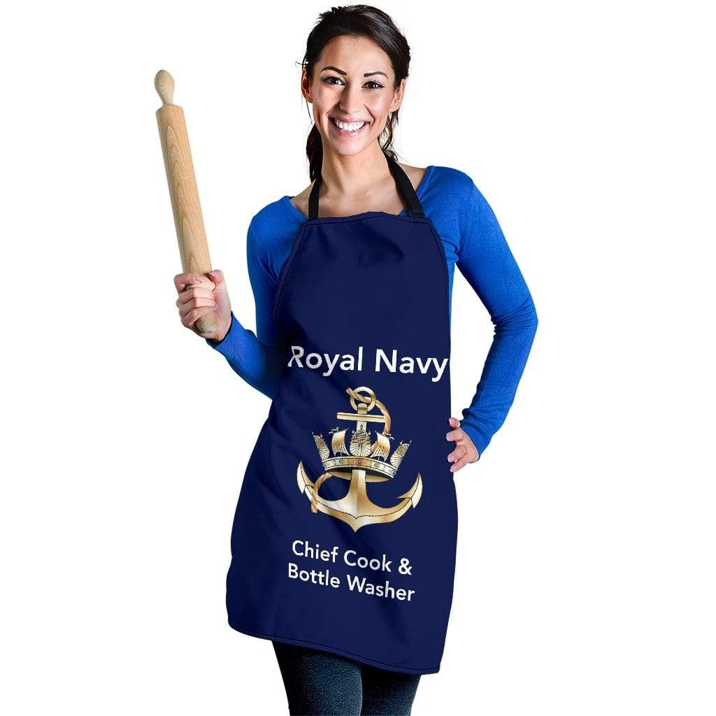 apron Universal Fit Royal Navy Lady's Apron