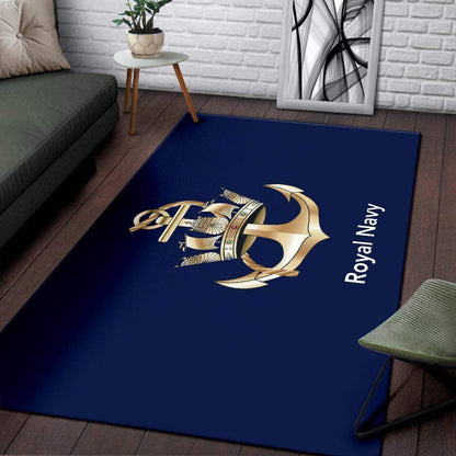 rug Large (5 X 8 FT) Royal Navy Mat