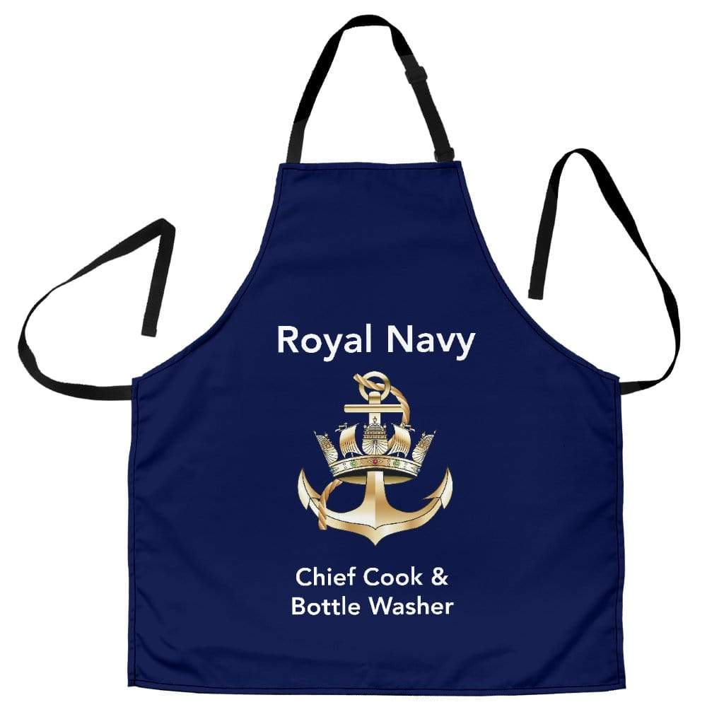 apron Universal Fit Royal Navy Men's Apron