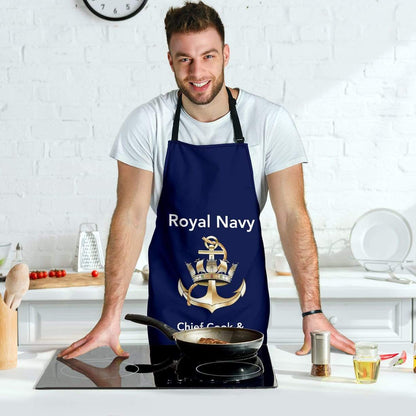 apron Universal Fit Royal Navy Men's Apron