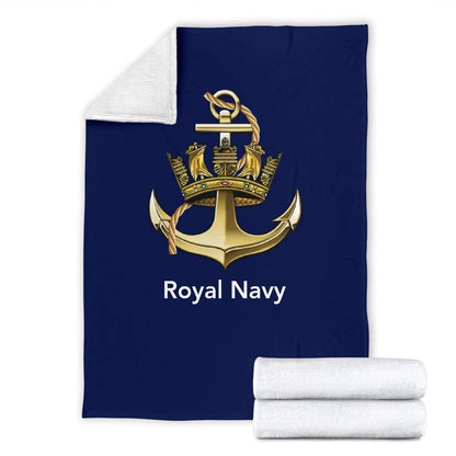 fleece blanket Royal Navy Traditional Fleece Blanket