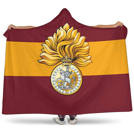 premium hooded blanket Royal Regiment of Fusiliers Premium Hooded Blanket