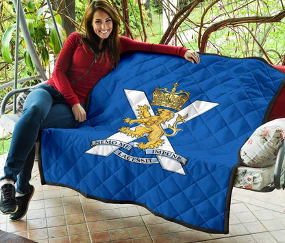 quilt Twin (75 x 85 inches / 190 x 216 cm) Royal Regiment of Scotland Quilted Blanket