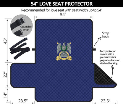 sofa protector 54" Sofa Protector - Royal Scots Dragoon Guards 2-Seat Sofa Protector / 54 Inch Sofa Royal Scots Dragoon Guards 2-Seat Sofa Protector