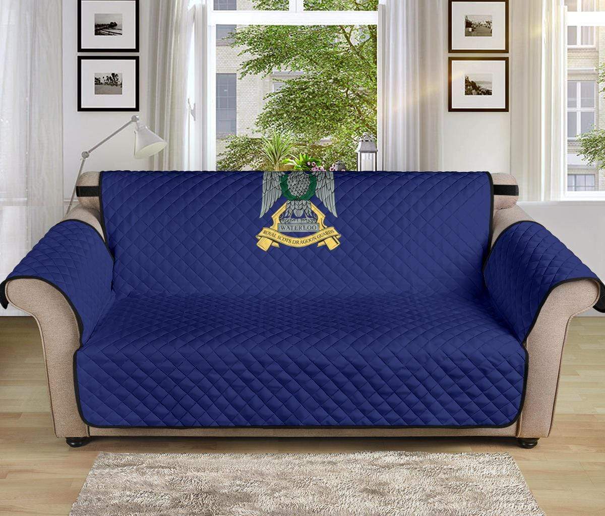 sofa protector 70" 70 Inch Sofa Royal Scots Dragoon Guards 3-Seat Sofa Protector