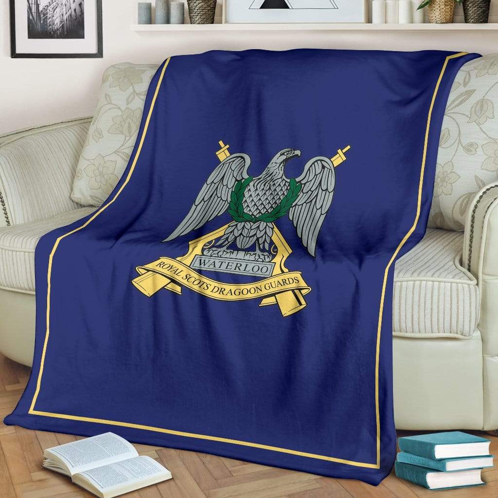 fleece blanket Royal Scots Dragoon Guards Fleece Blanket