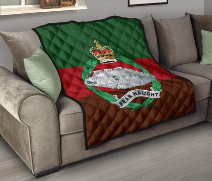 quilt Twin (75 x 85 inches / 190 x 216 cm) Royal Tank Regiment Quilted Blanket