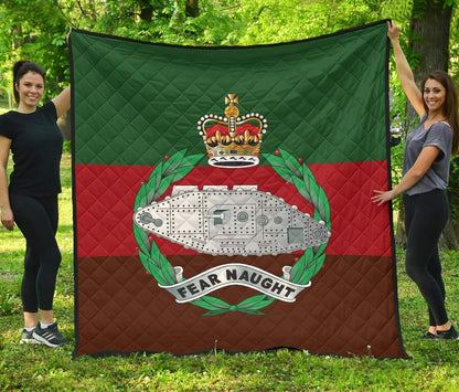 quilt King (91 x 102 inches / 231 x 259 cm) Royal Tank Regiment Quilted Blanket