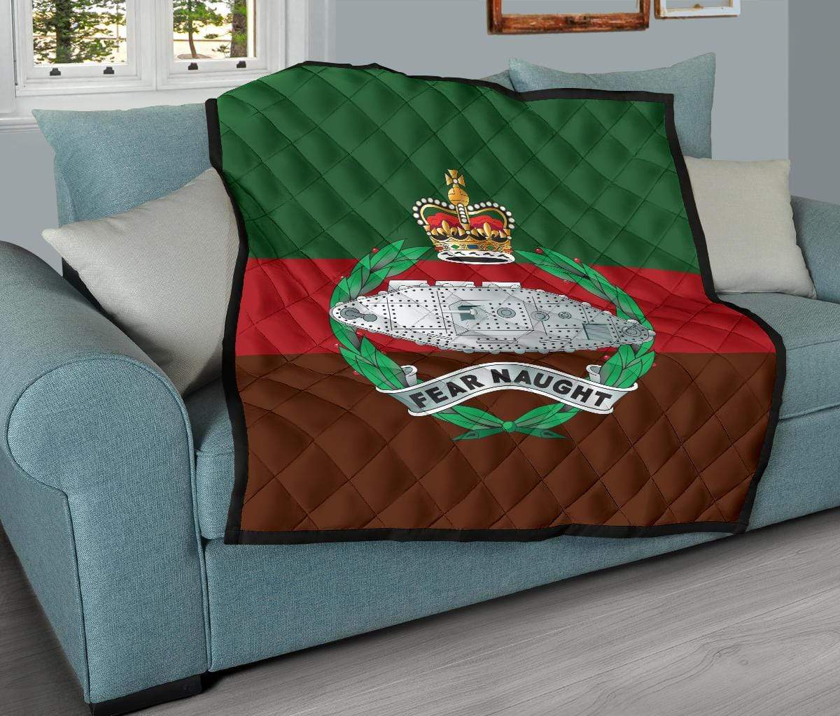 quilt Royal Tank Regiment Quilted Blanket