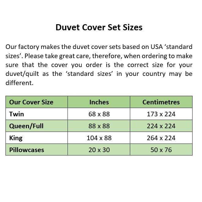 duvet RUC Duvet Cover + 2 Pillow Cases