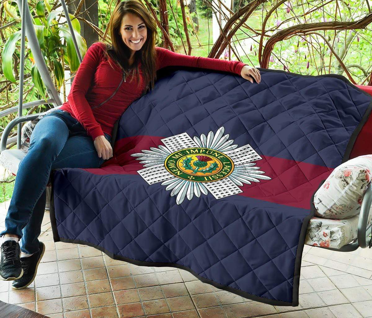 quilt Twin (75 x 85 inches / 190 x 216 cm) Scots Guards Quilted Blanket
