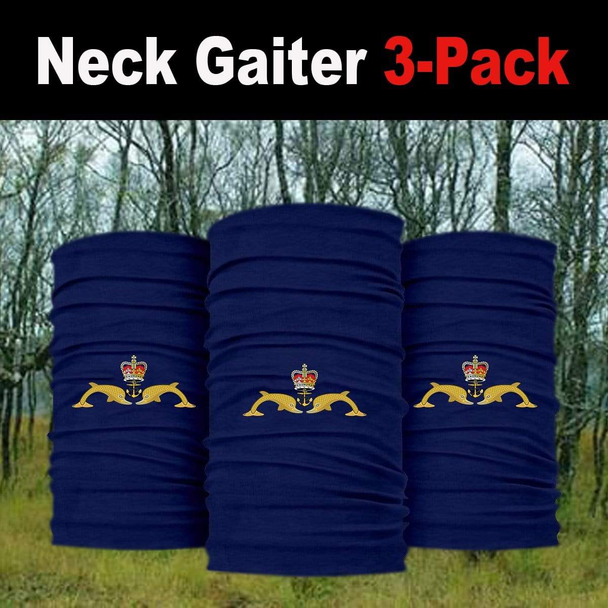 neck gaiter Bandana 3-Pack - Submariner Neck Gaiter 3-Pack Submariner Neck Gaiter/Headover 3-Pack