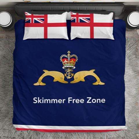 duvet UK Super King Submariner Skimmer Free Zone Duvet Cover Set
