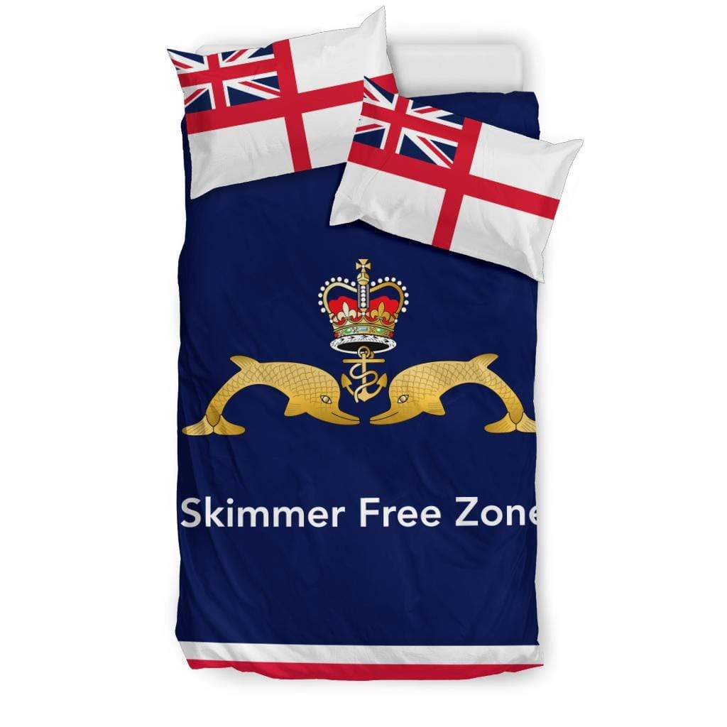 duvet UK Single Submariner Skimmer Free Zone Duvet Cover Set