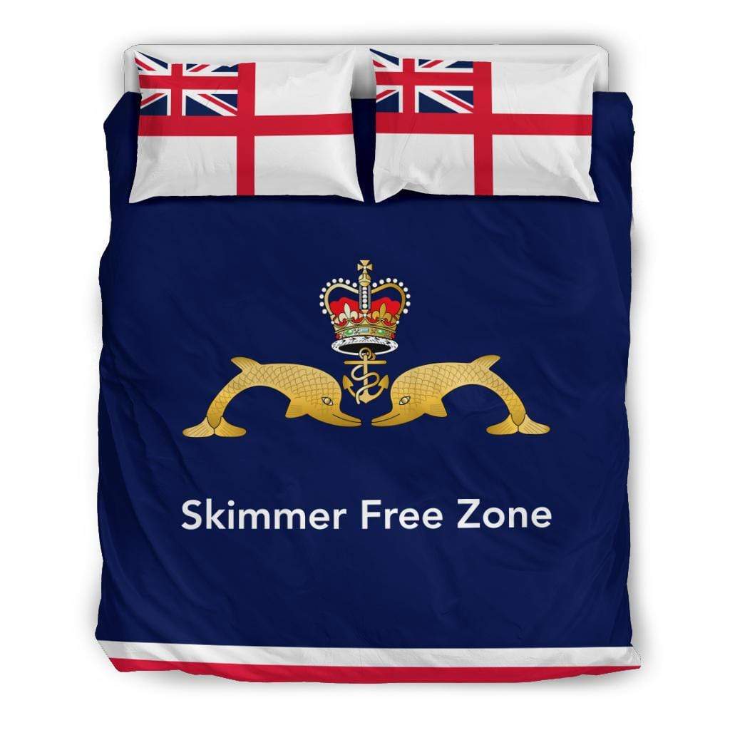 duvet UK Double Submariner Skimmer Free Zone Duvet Cover Set