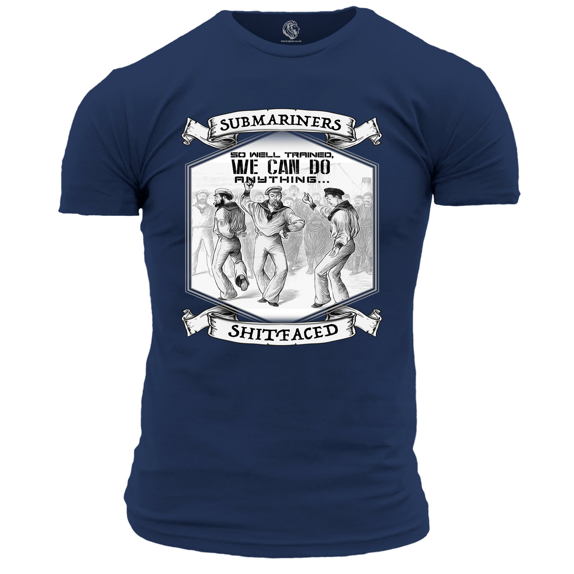 T-Shirt Navy / S Submariners So Well Trained