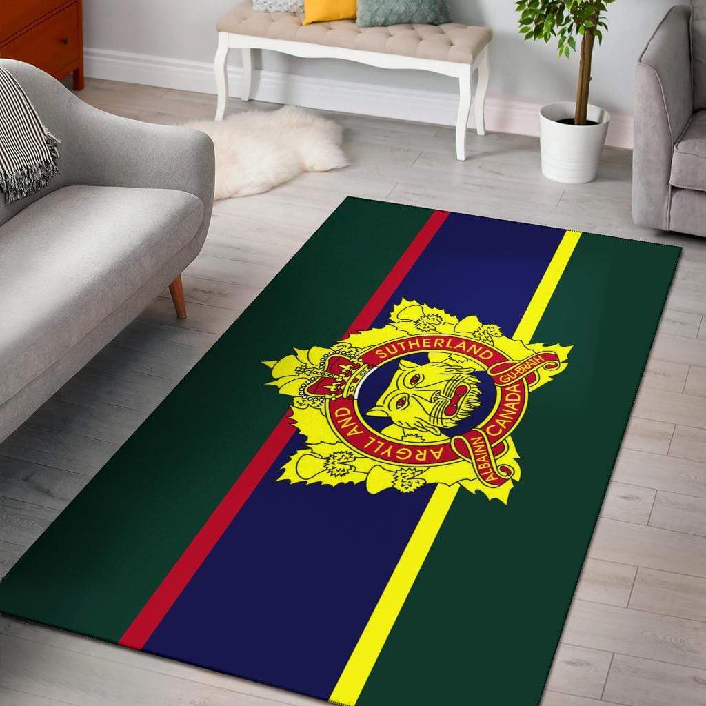 rug Small (3 X 5 FT) The Argyll and Sutherland Highlanders of Canada (Princess Louise's) Mat