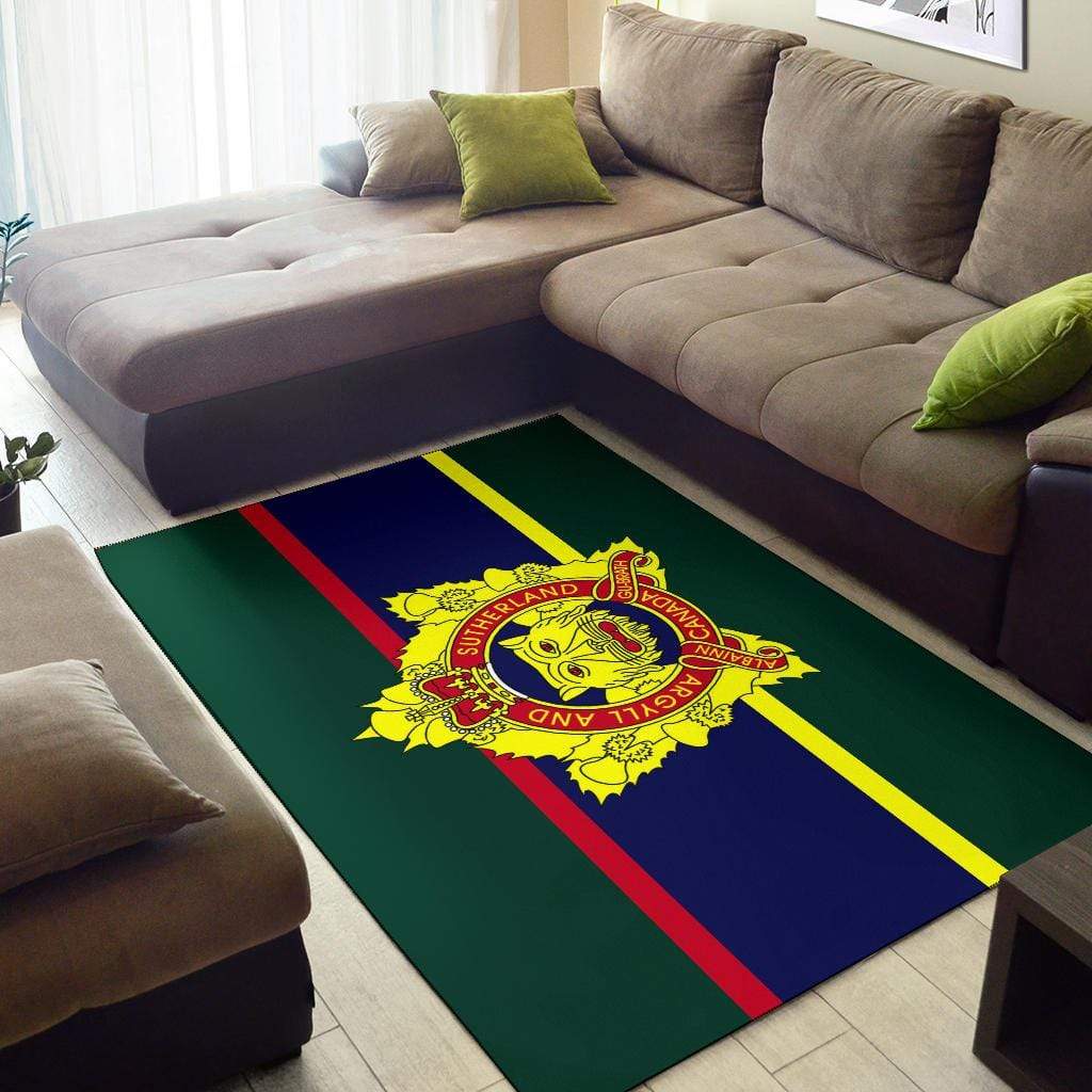 rug Medium (4 X 6 FT) The Argyll and Sutherland Highlanders of Canada (Princess Louise's) Mat