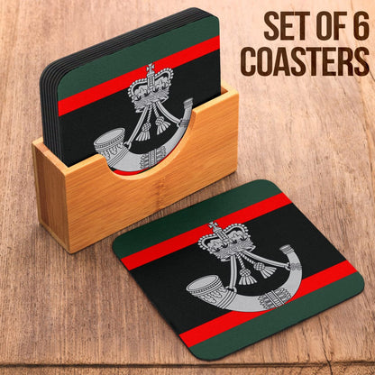 Coasters Square Coasters - The Rifles Coasters (6) / Set of 6 The Rifles Coasters (6)