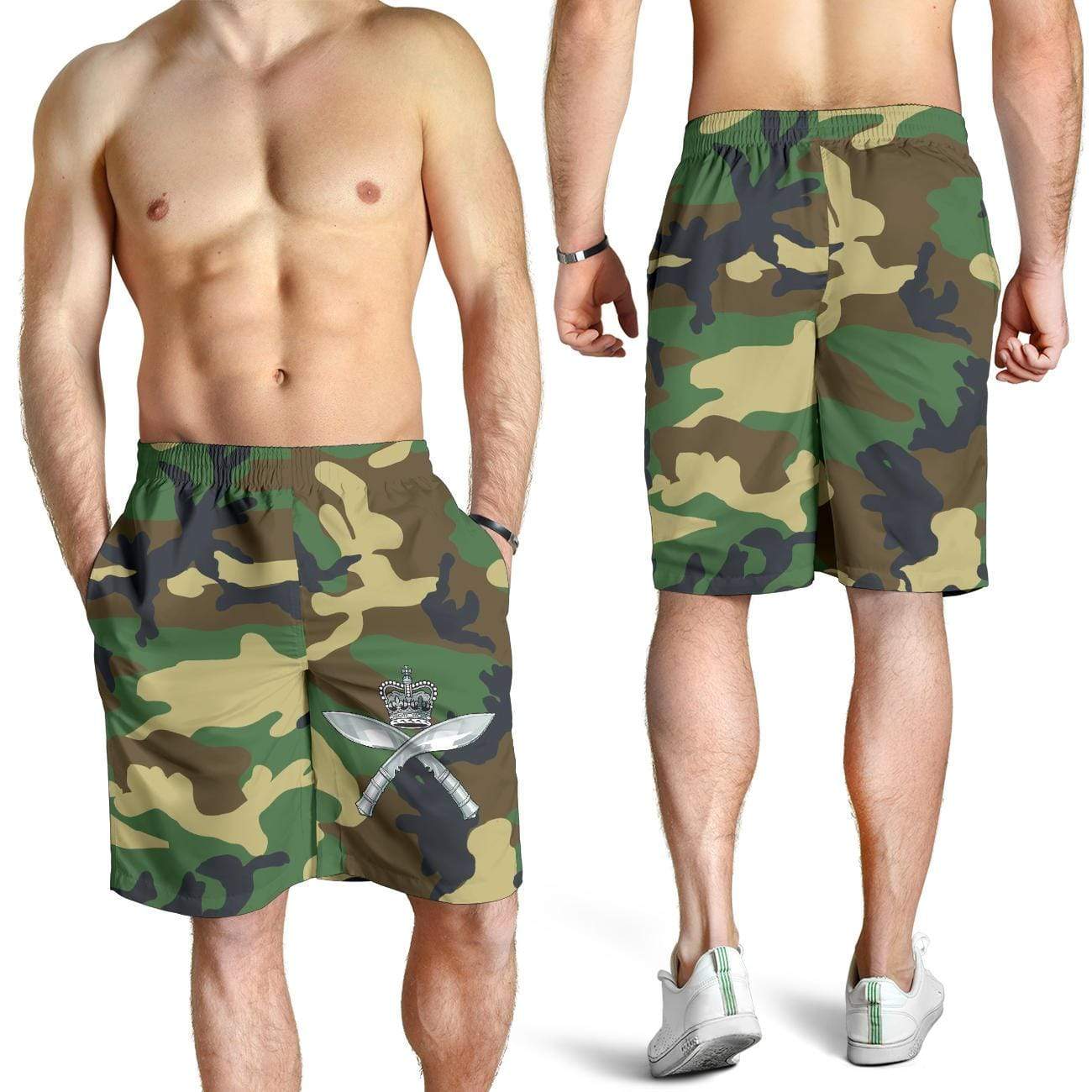 shorts S The Royal Gurkha Camo Men's Shorts
