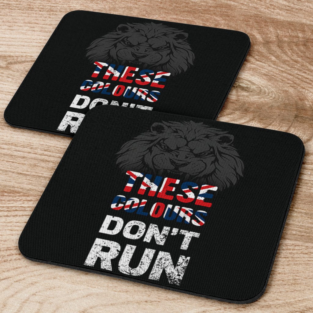 Coasters Square Coasters - These Colours Don't Run Coasters (6) / Set of 6 These Colours Don't Run Coasters (6)