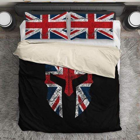 duvet Bedding Set - Beige - (EM) Spartan Duvet Cover / Twin UK Spartan Duvet Cover + 2 Pillow Cases