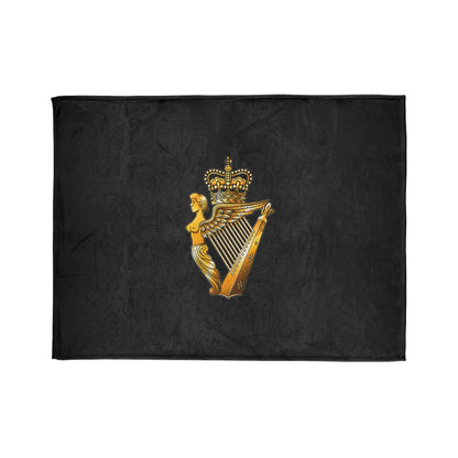 Fleece Blanket Ulster Defence Regiment Fleece Blanket (Black Background)