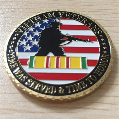 memorabilia Vietnam Veterans Challenge Coin