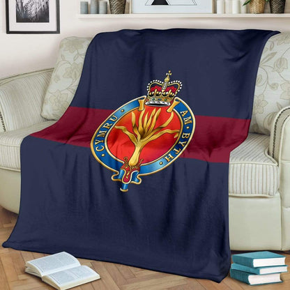 fleece blanket Welsh Guards Fleece Blanket