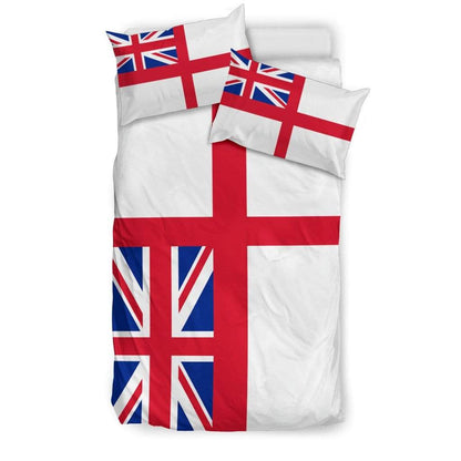 duvet UK Single White Ensign Duvet Cover & 2 Pillow Cases